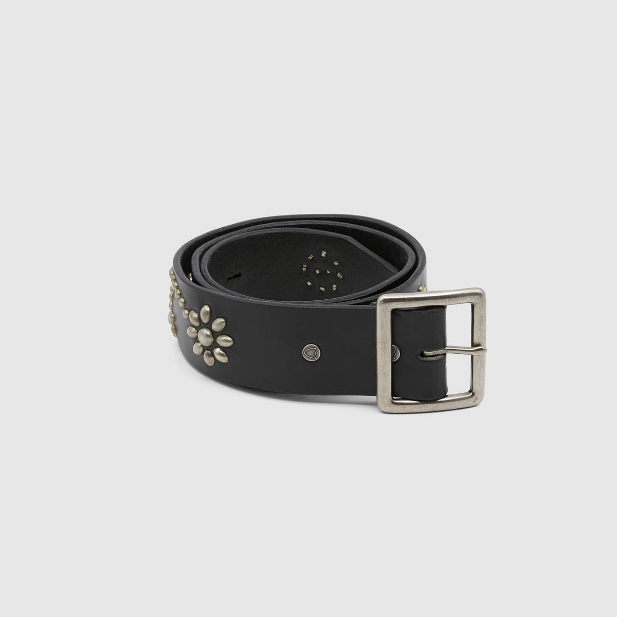 HTC Flower Studs Leather Handcrafted Belt