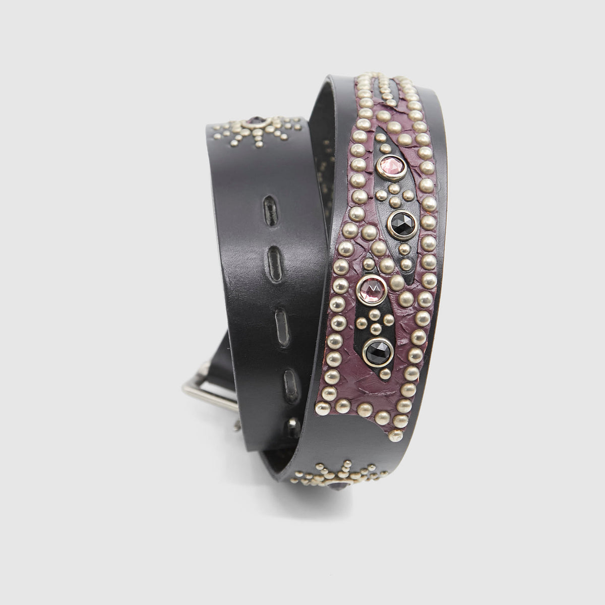 HTC Wing Studs Leather Belt