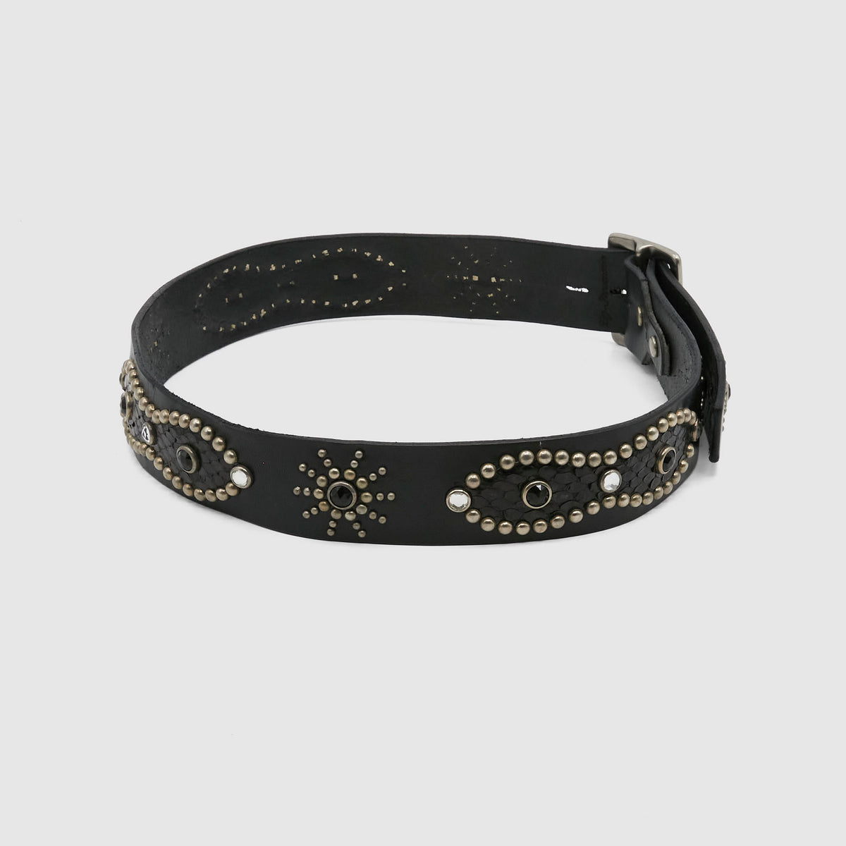 HTC Python Studs Leather Belt