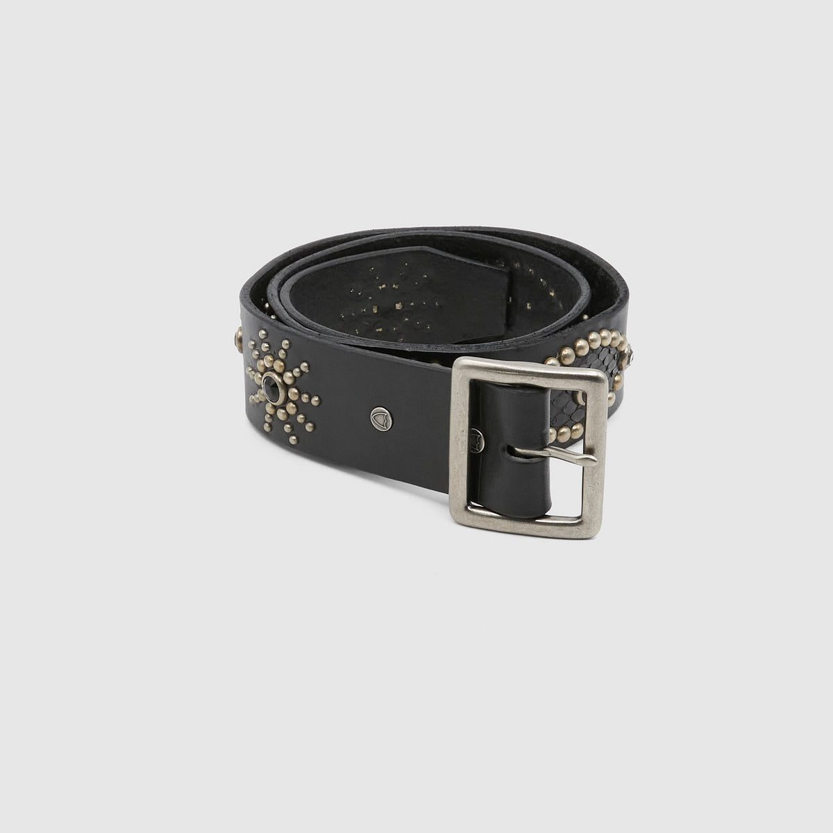 HTC Python Studs Leather Belt