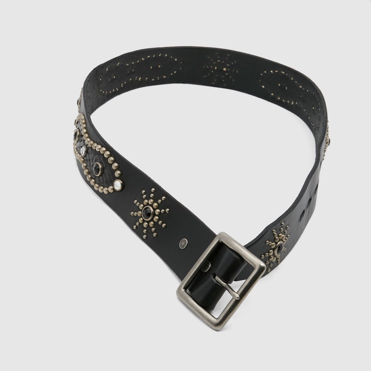HTC Python Studs Leather Belt