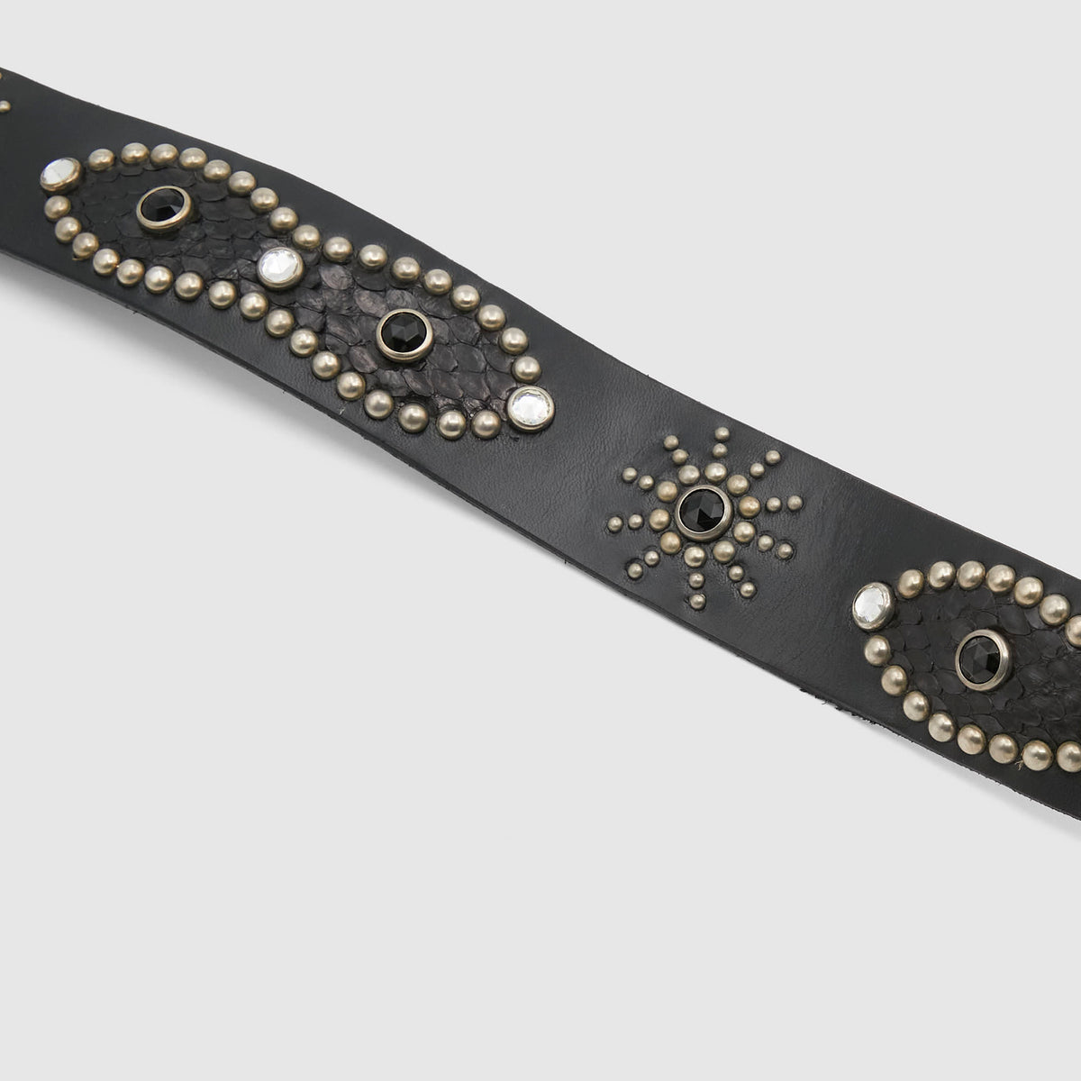 HTC Python Studs Leather Belt