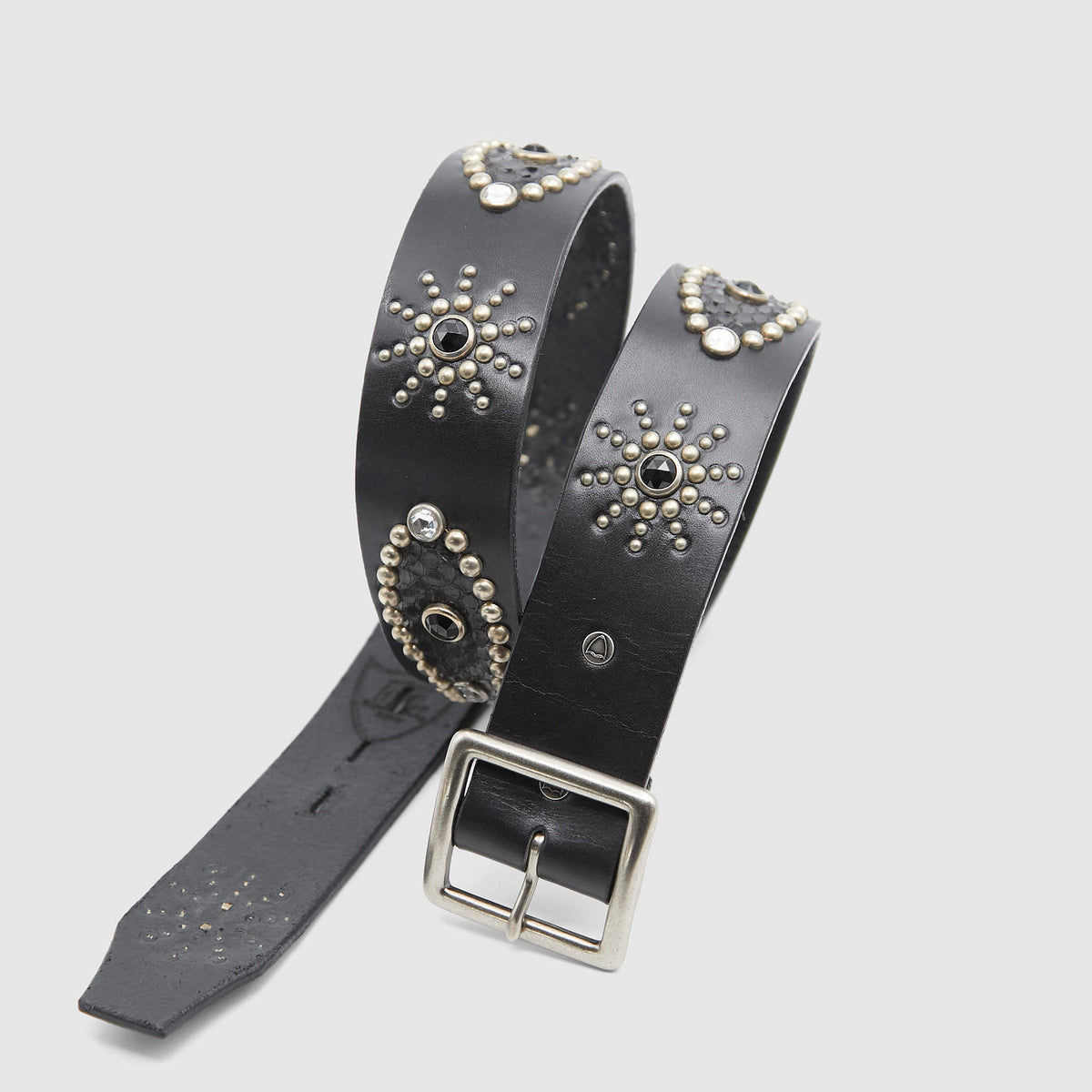 HTC Python Studs Leather Belt