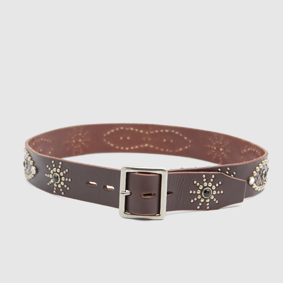 HTC Python Studs Leather Belt