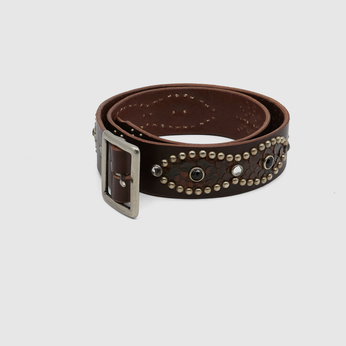 HTC Python Studs Leather Belt