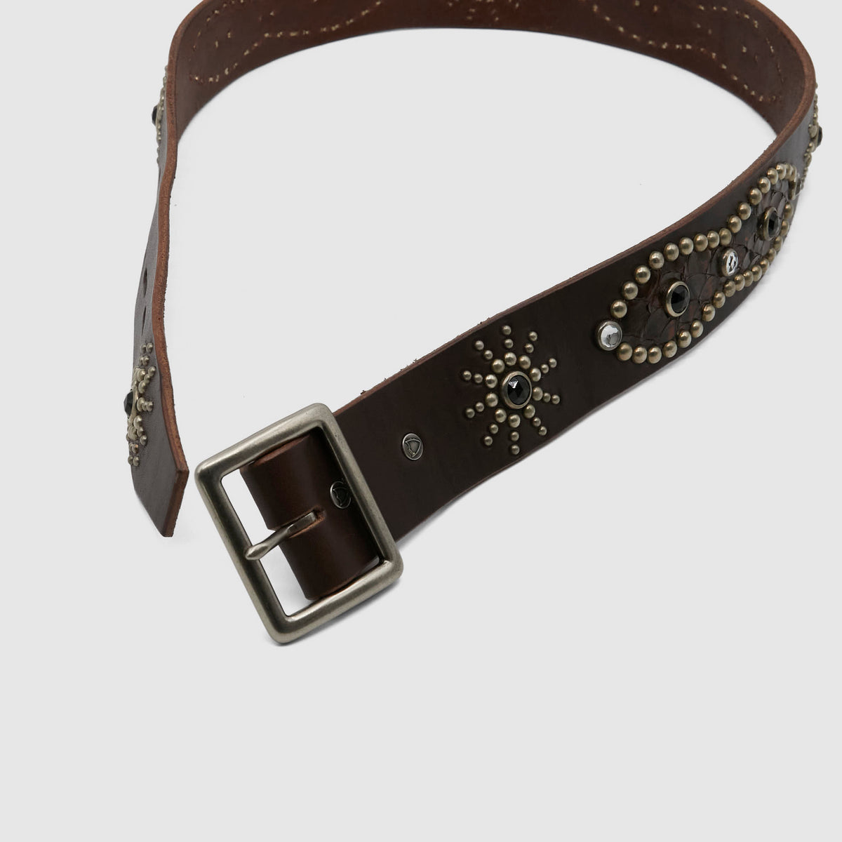 HTC Python Studs Leather Belt