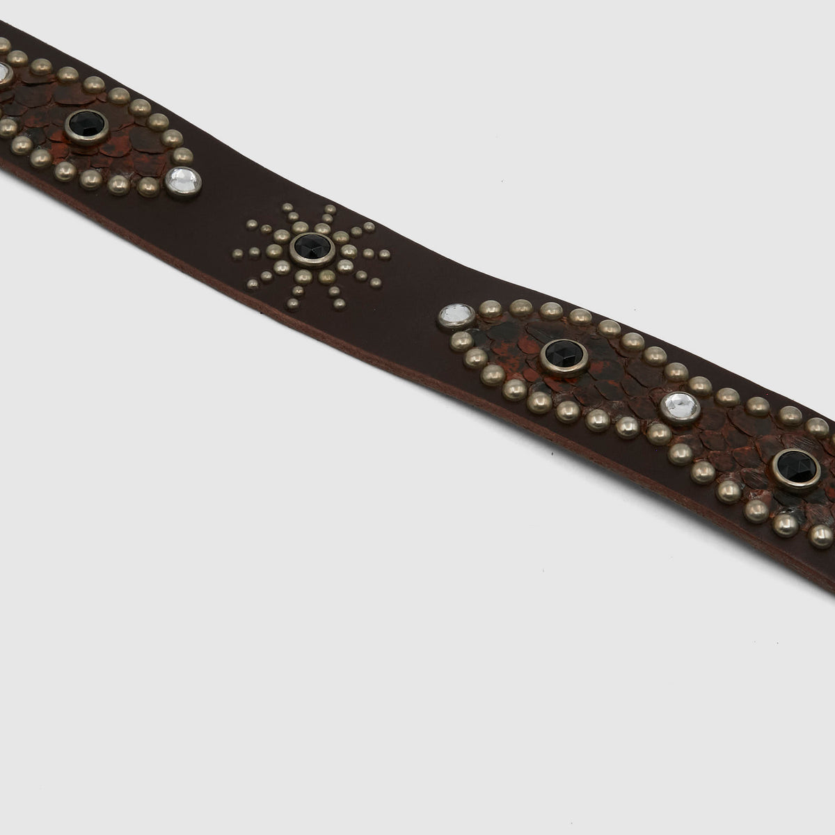 HTC Python Studs Leather Belt