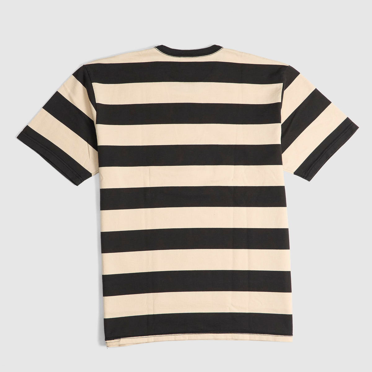 The Flat Head 50 Stripe Crew Neck Medium Weight T-Shirt