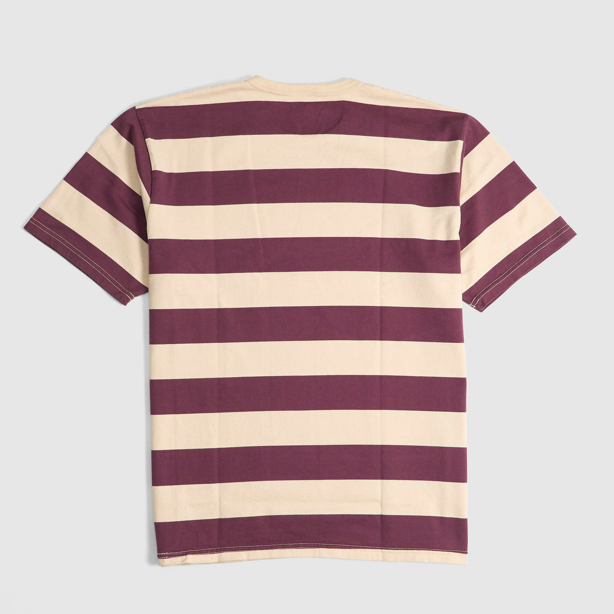 The Flat Head 50 Stripe Crew Neck Medium Weight T-Shirt