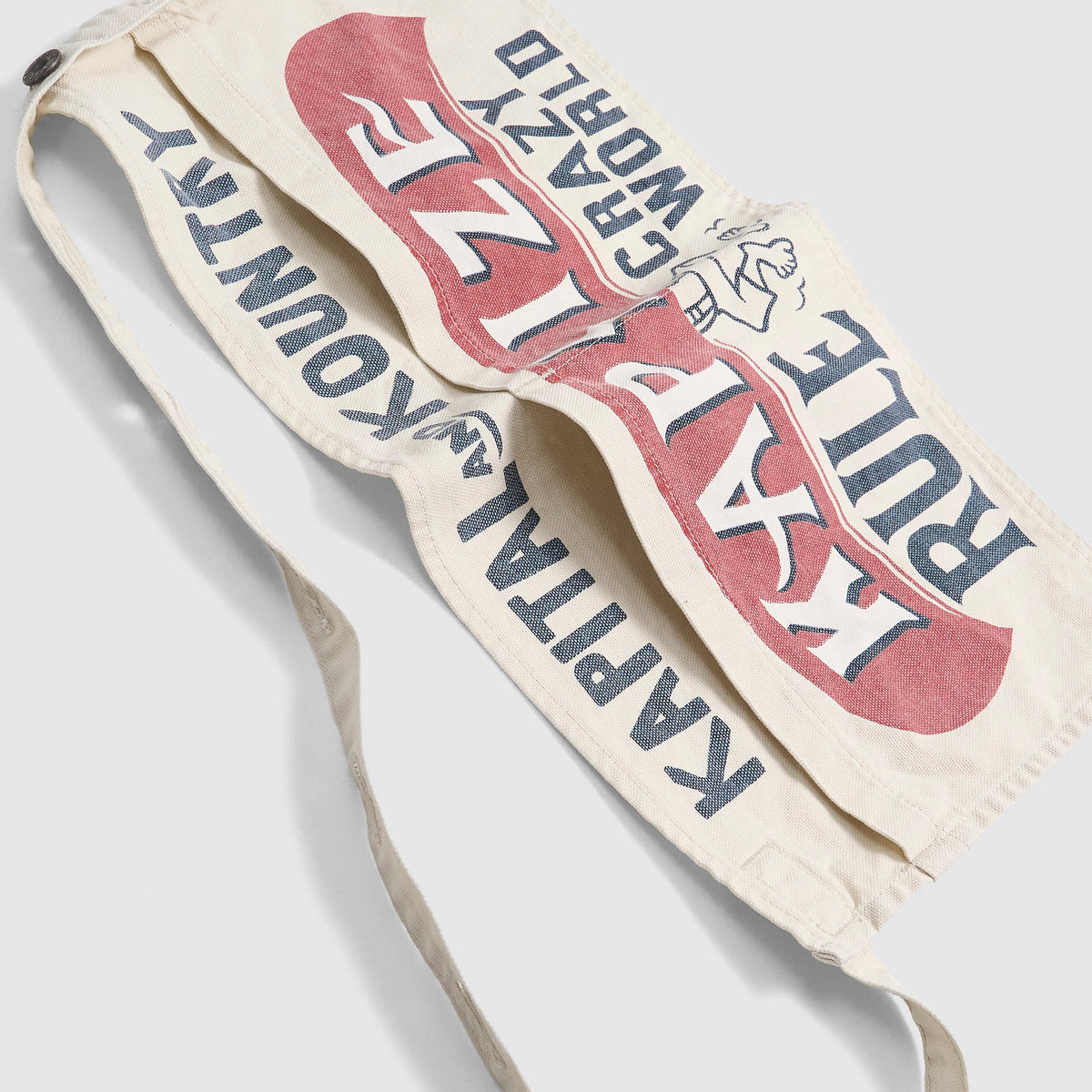 Kapital "Kapsize Rules" Short Canvas Apron