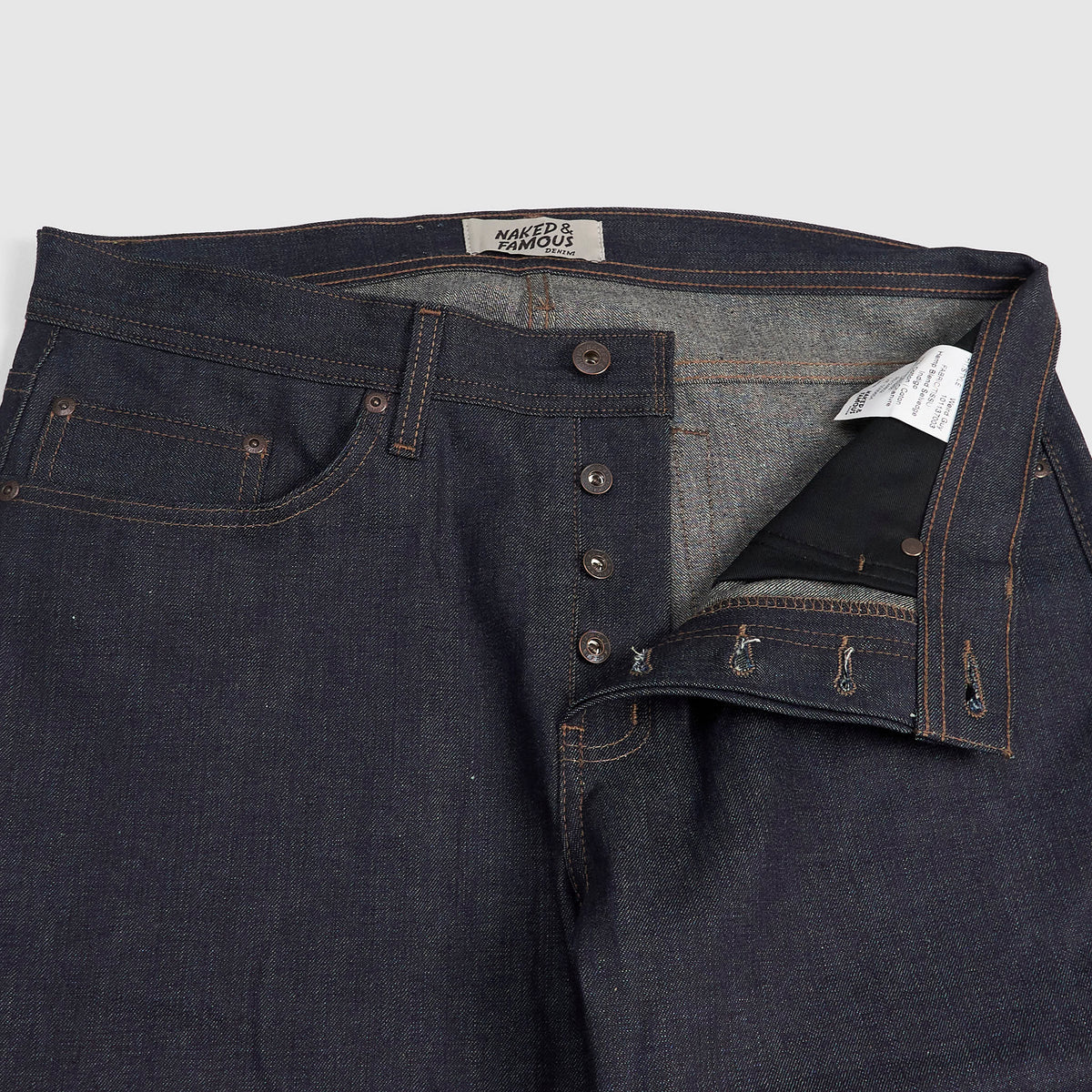 Naked & Famous Hemp Weird Guy Denim