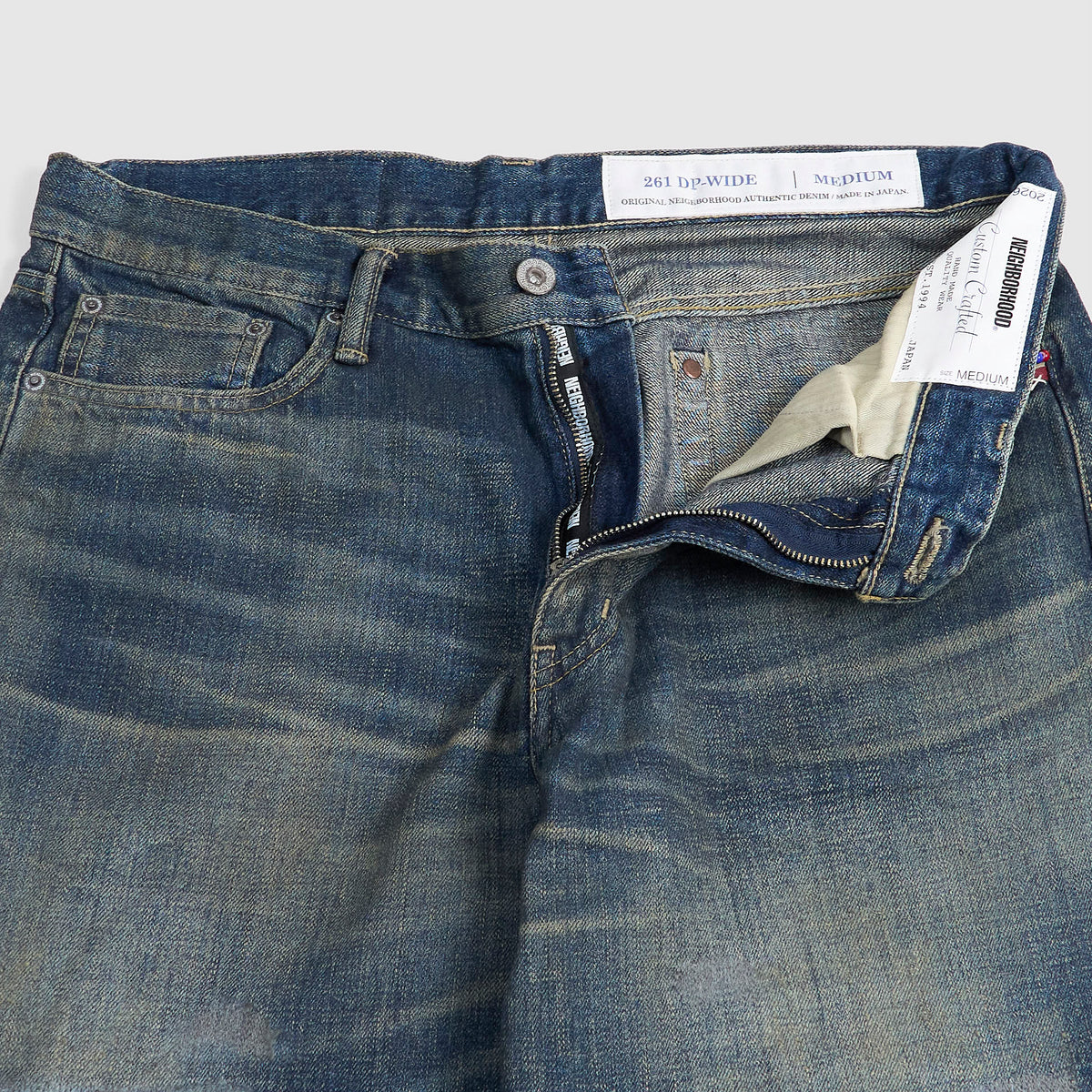 Neighborhood 5-P Savage Wide Cut Jeans