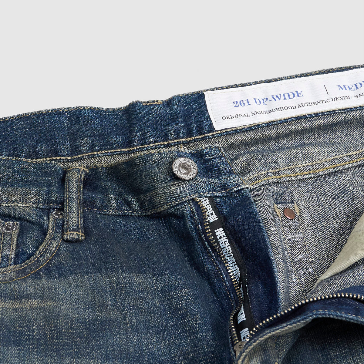 Neighborhood 5-P Savage Wide Cut Jeans