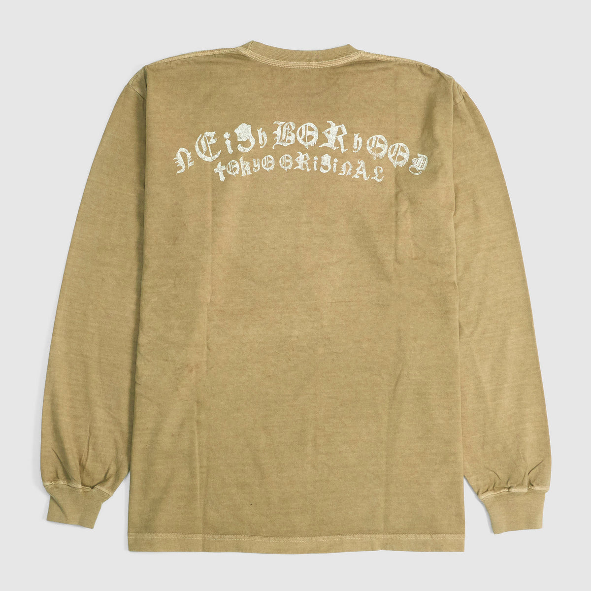Neighborhood  Long Sleeve Craft with Pride Crew Neck T-Shirt
