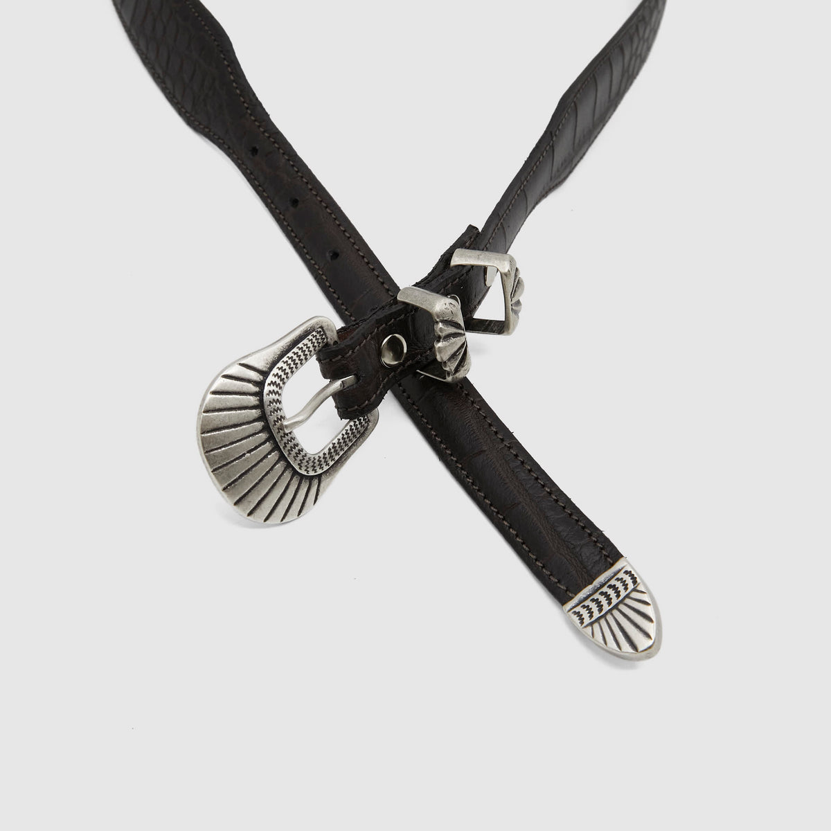 DeeCee style x Alberto Luti Western Ranch Belt