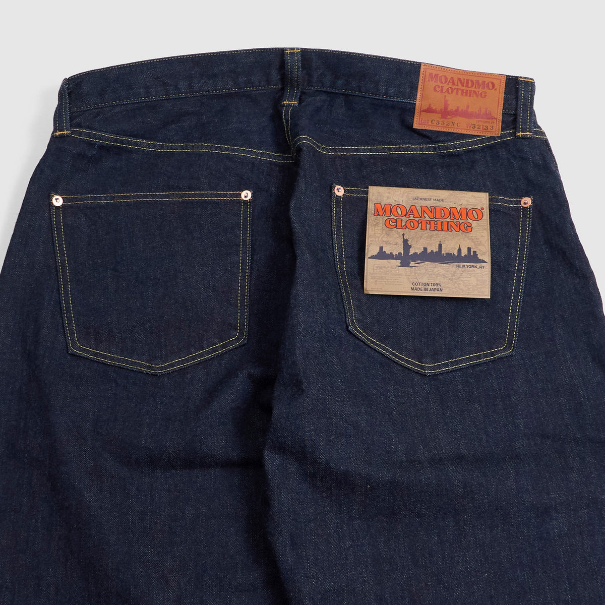 Moandmo® 5P Selvage Denim Jeans