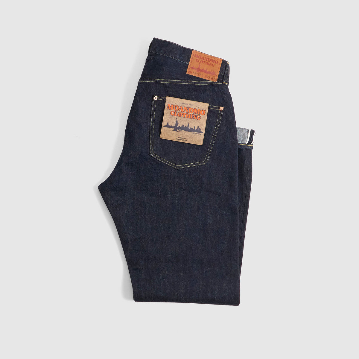 Moandmo® 5P Selvage Denim Jeans