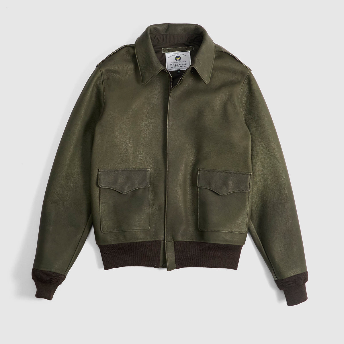 Y'2 Leather A-2 Deer Leather Jacket