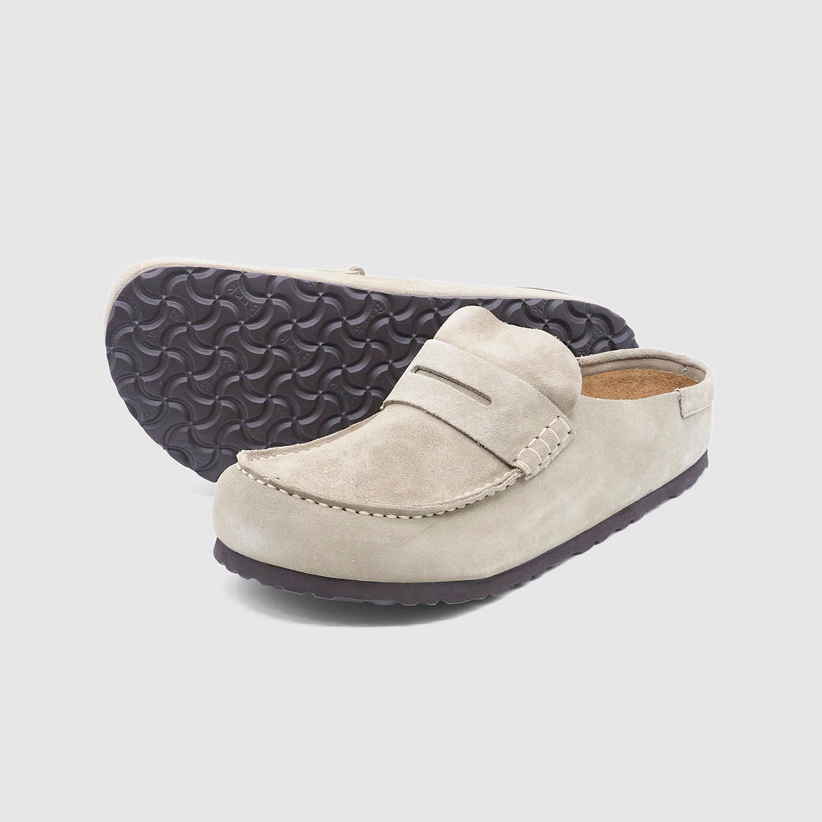 Birkenstock Naples Wrapped Suede Sandals