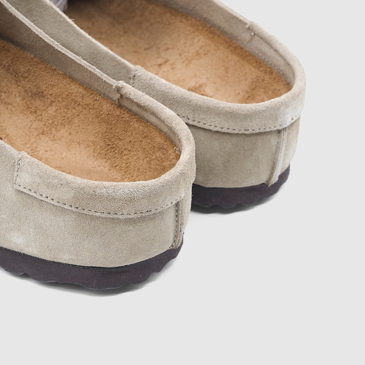 Birkenstock Naples Wrapped Suede Sandals