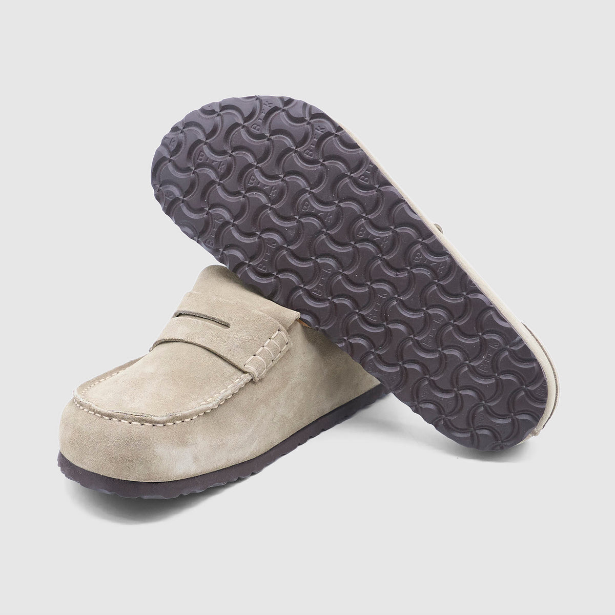 Birkenstock Naples Wrapped Suede Sandals