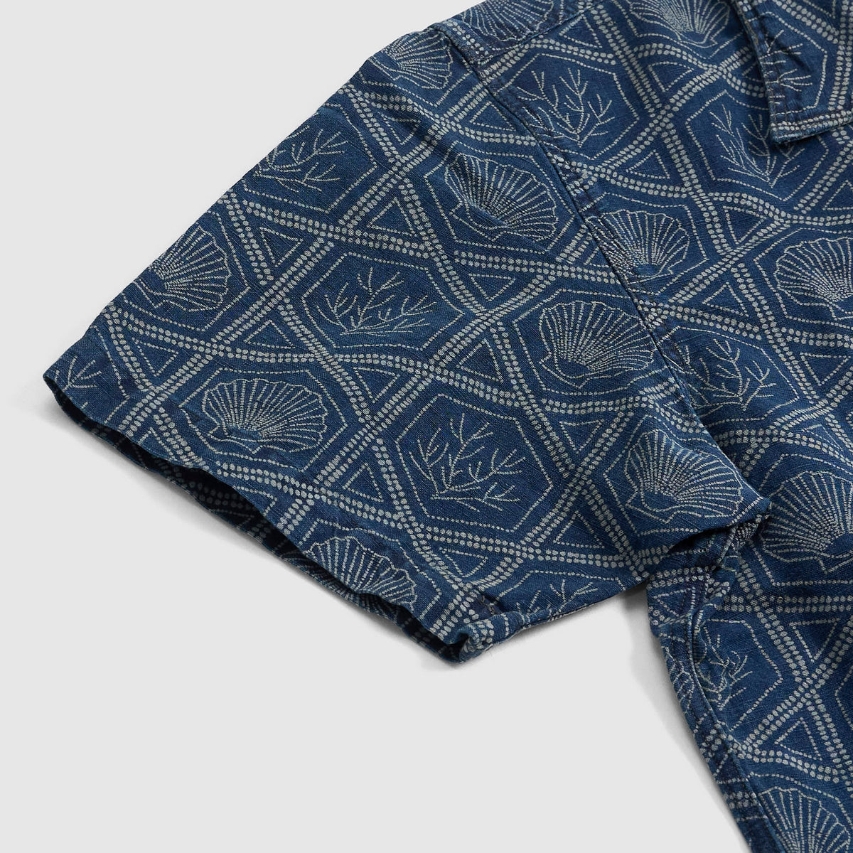Double RL Short Sleeve Indigo Riff Shirt