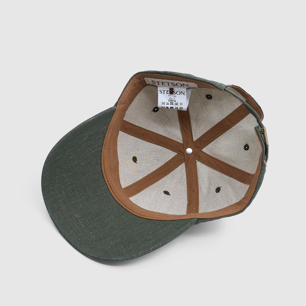 Stetson Cotton/Linen Waxed Baseball Cap