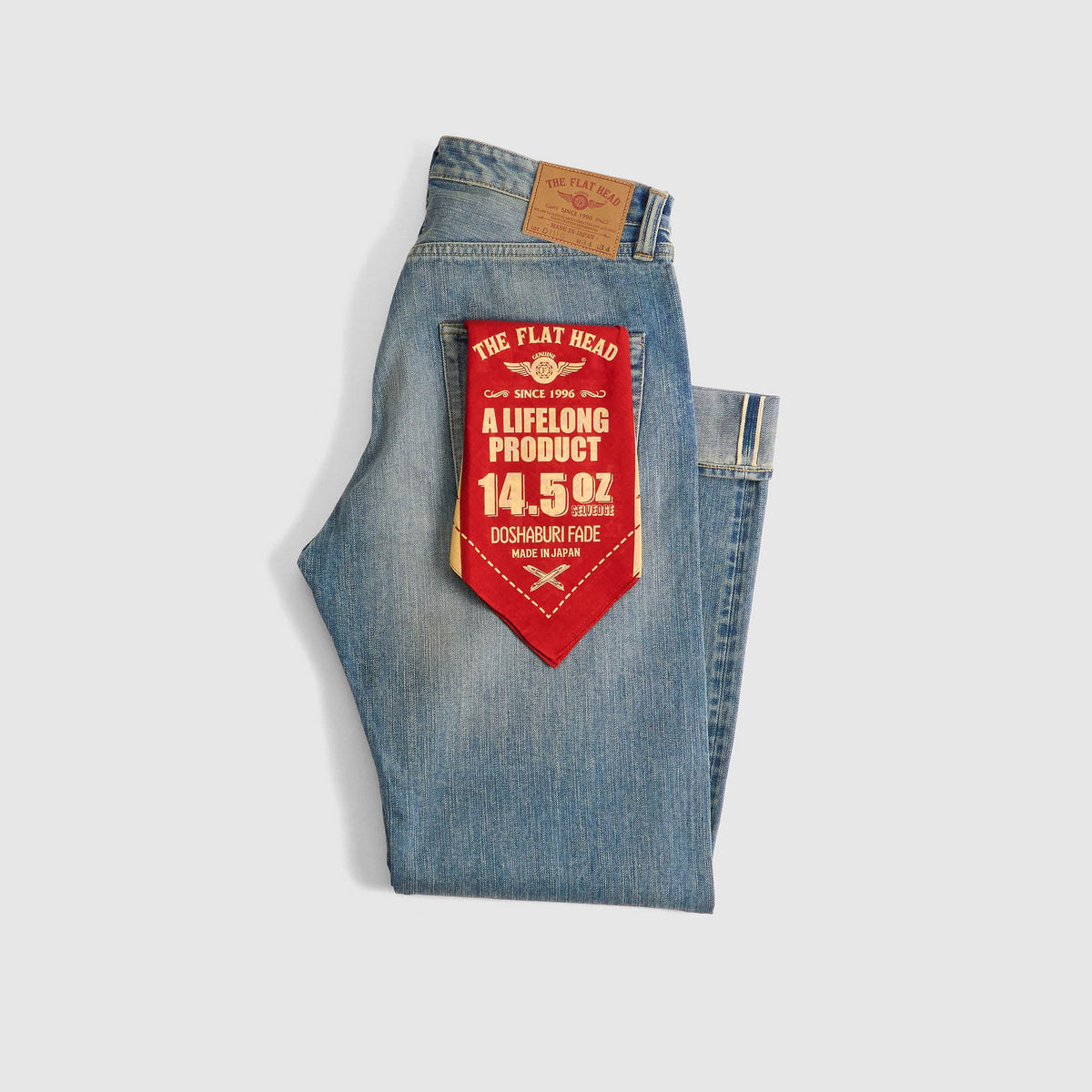 The Flat Head 14.5oz Ring Denim Jeans