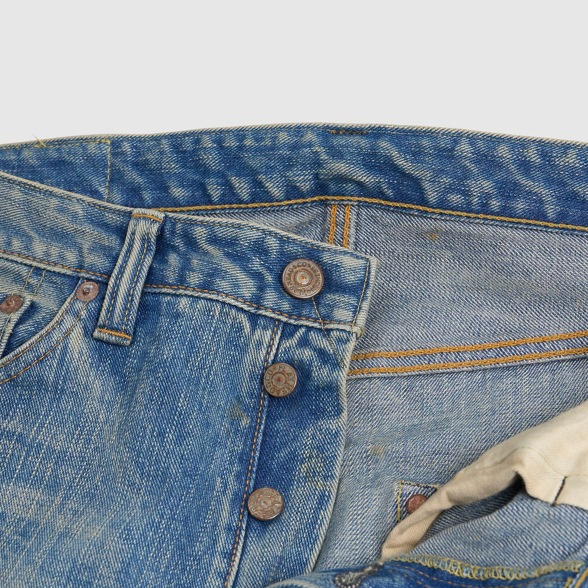 The Flat Head 14.5oz Ring Denim Jeans