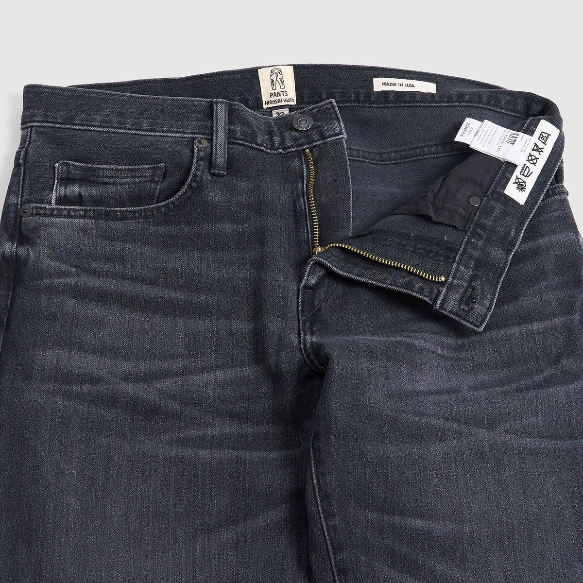 Hiroshi Kato "The Pen" Slim 4-Way 10.5oz Stretch Selvage Jeans