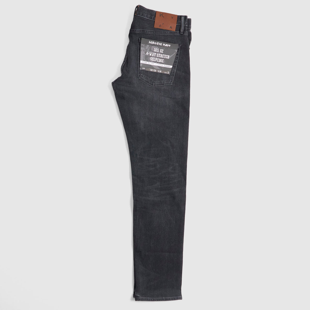 Hiroshi Kato "The Pen" Slim 4-Way 10.5oz Stretch Selvage Jeans