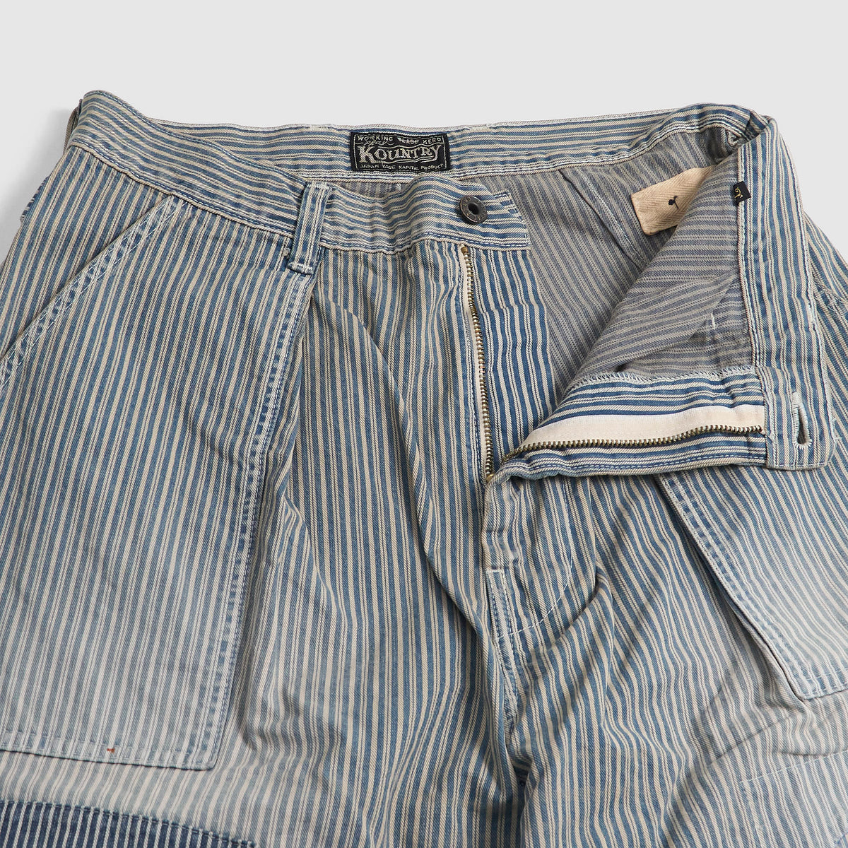 Kapital Kountry Wide Relaxed Liberty Fatigue Pants