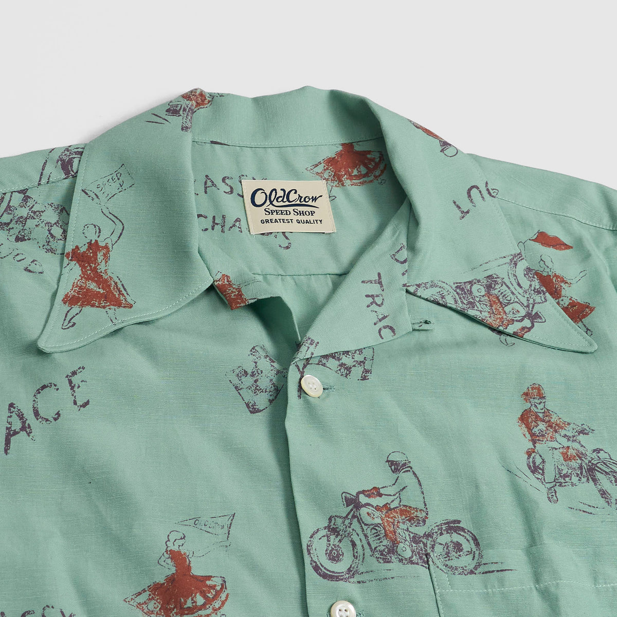 Old Crow Speed Shop by Glad Hand & Co. Spirit of 101 Long Sleeve Shirt