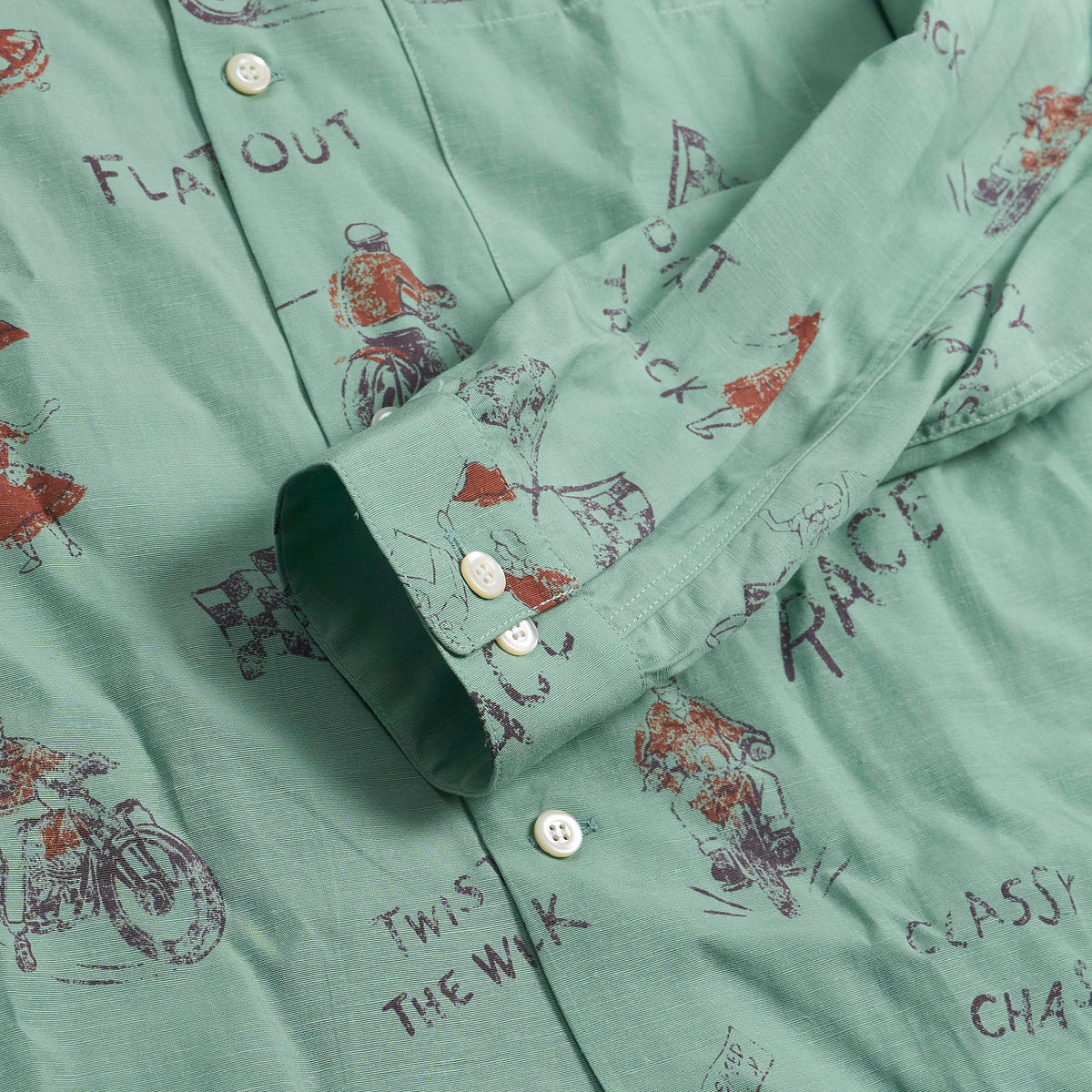 Old Crow Speed Shop by Glad Hand & Co. Spirit of 101 Long Sleeve Shirt