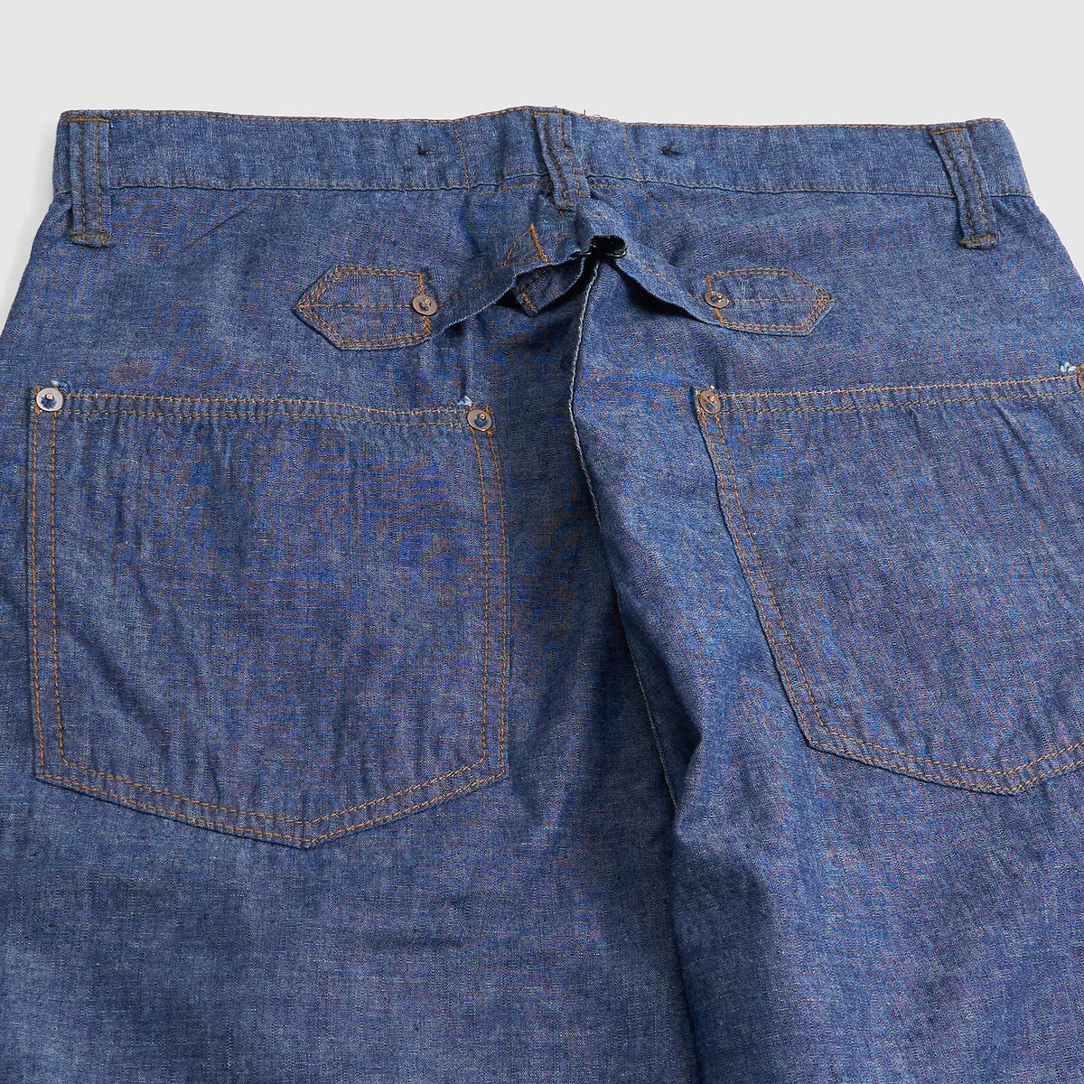 Black Sign 5.5oz. Lightweight Selvage Chambray Waist Overall Pant