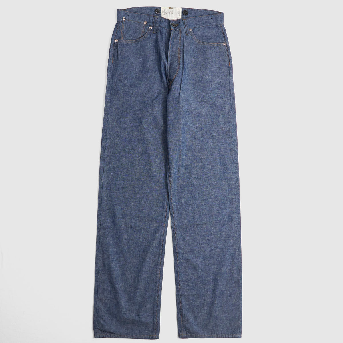 Black Sign 5.5oz. Lightweight Selvage Chambray Waist Overall Pant