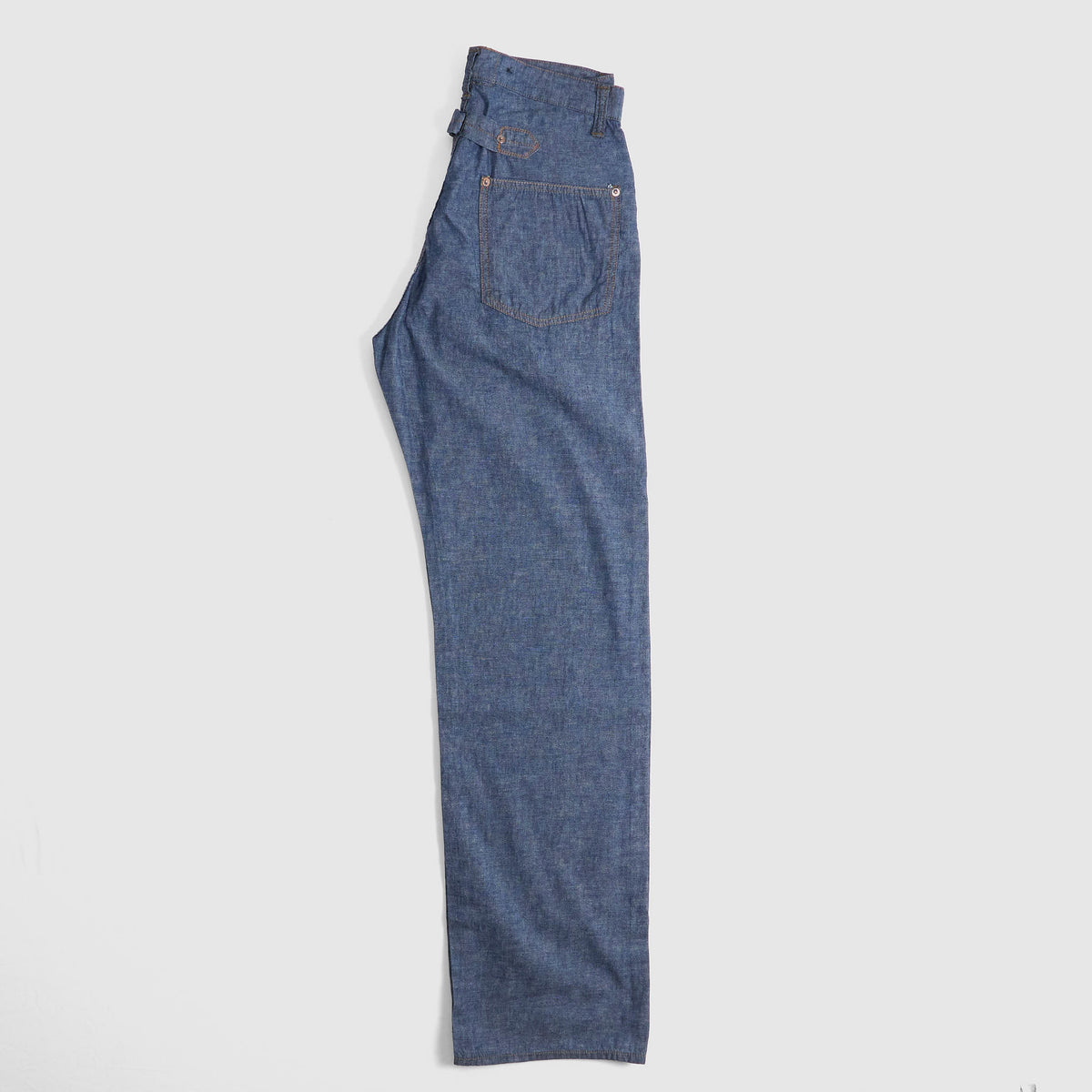 Black Sign 5.5oz. Lightweight Selvage Chambray Waist Overall Pant
