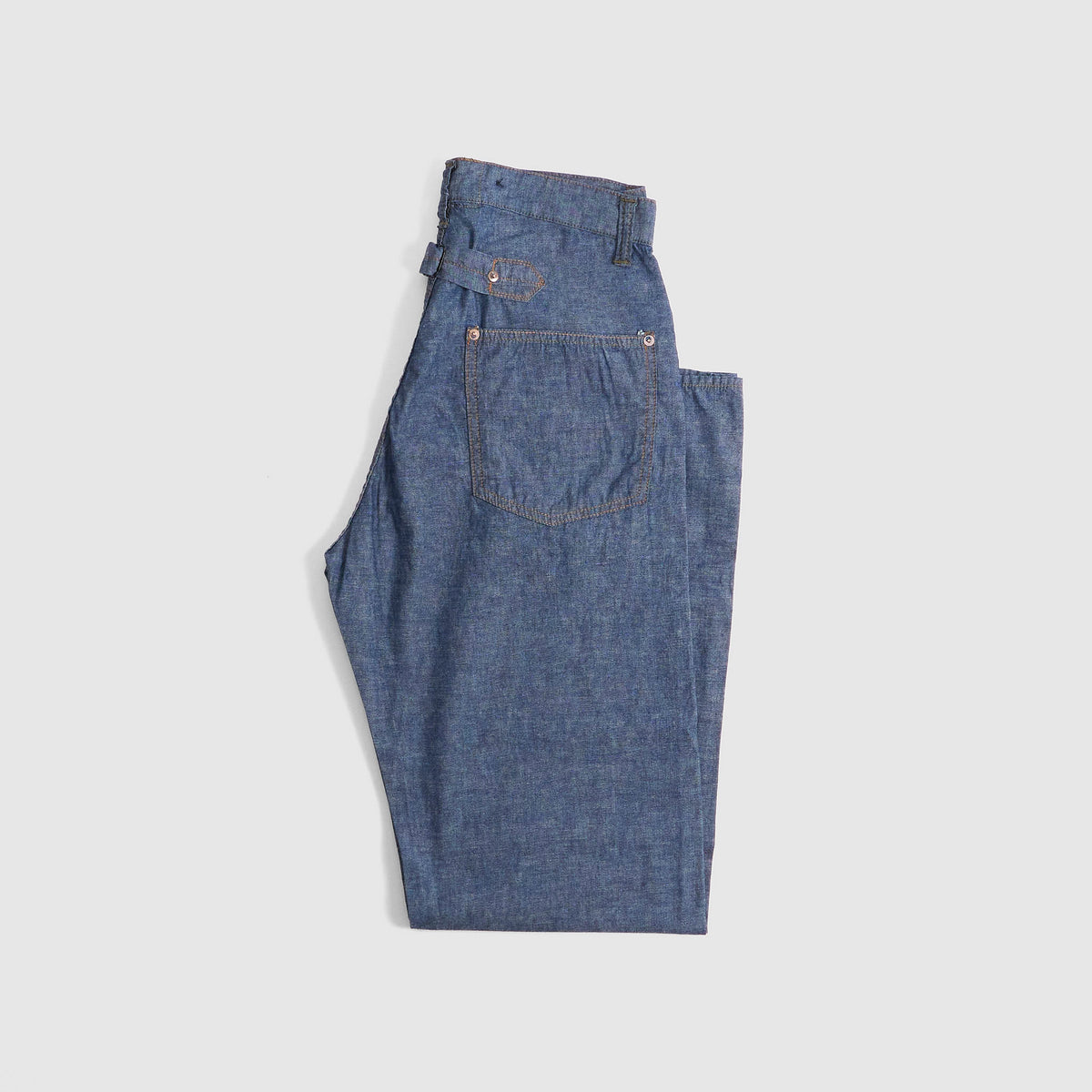 Black Sign 5.5oz. Lightweight Selvage Chambray Waist Overall Pant