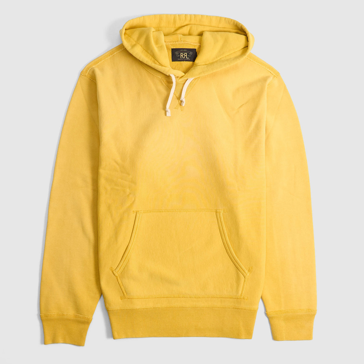 Double RL Campus Yellow Hoodie