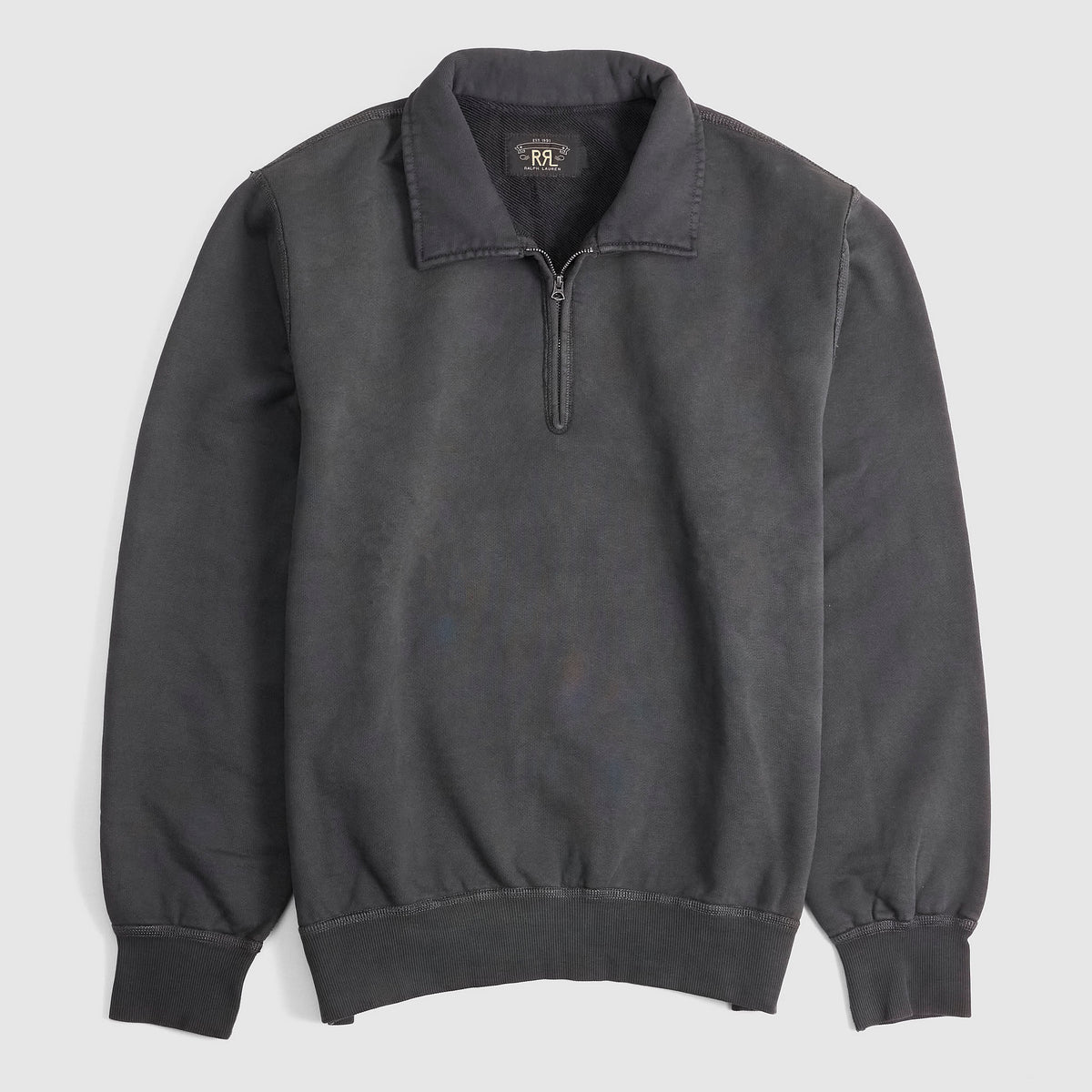 Double RL Quarter Zip Sweatshirt