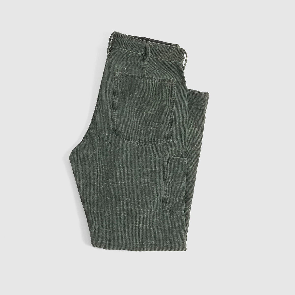 Double RL Flat Front Empire Corduroy Pants