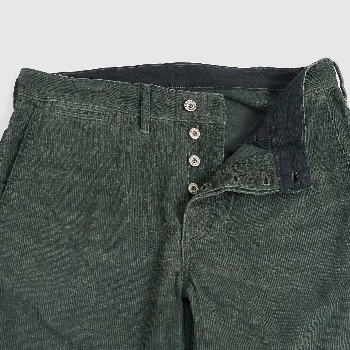 Double RL Flat Front Empire Corduroy Pants