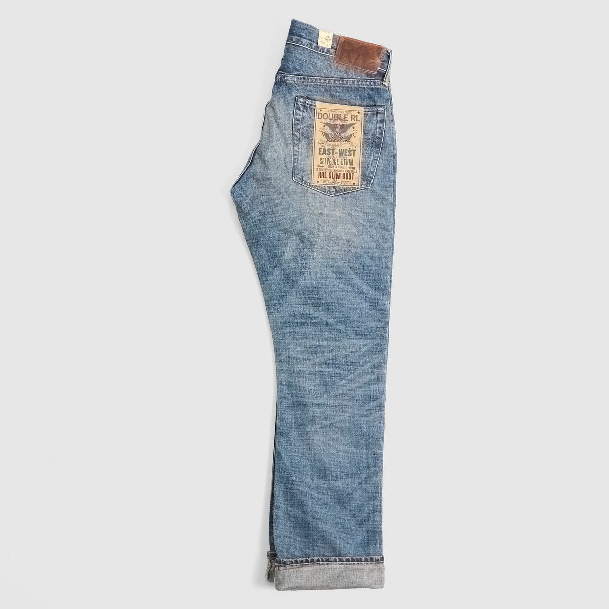 Double RL 5-Pocket Slim Boot Classic Jeans
