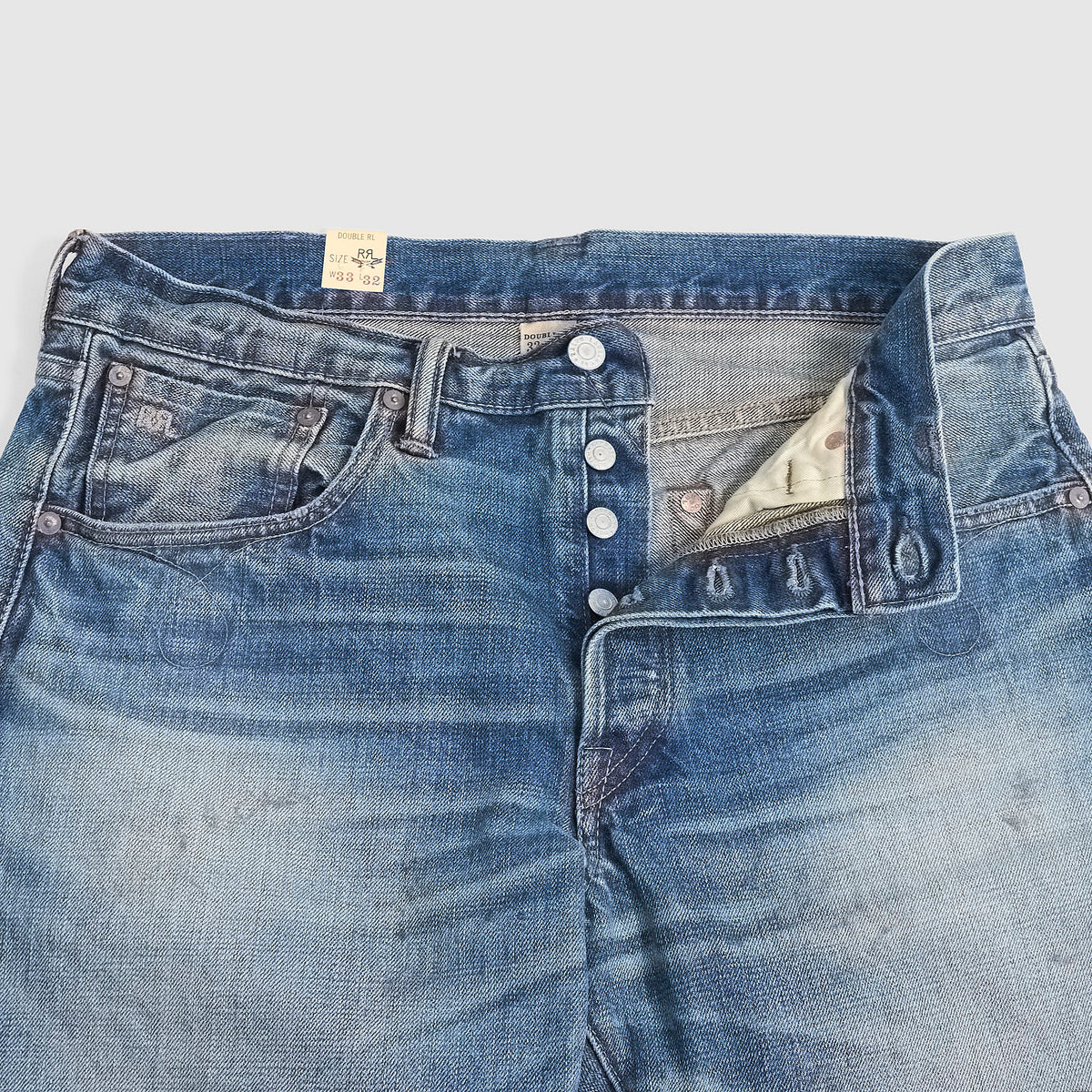 Double RL 5-Pocket Slim Boot Classic Jeans
