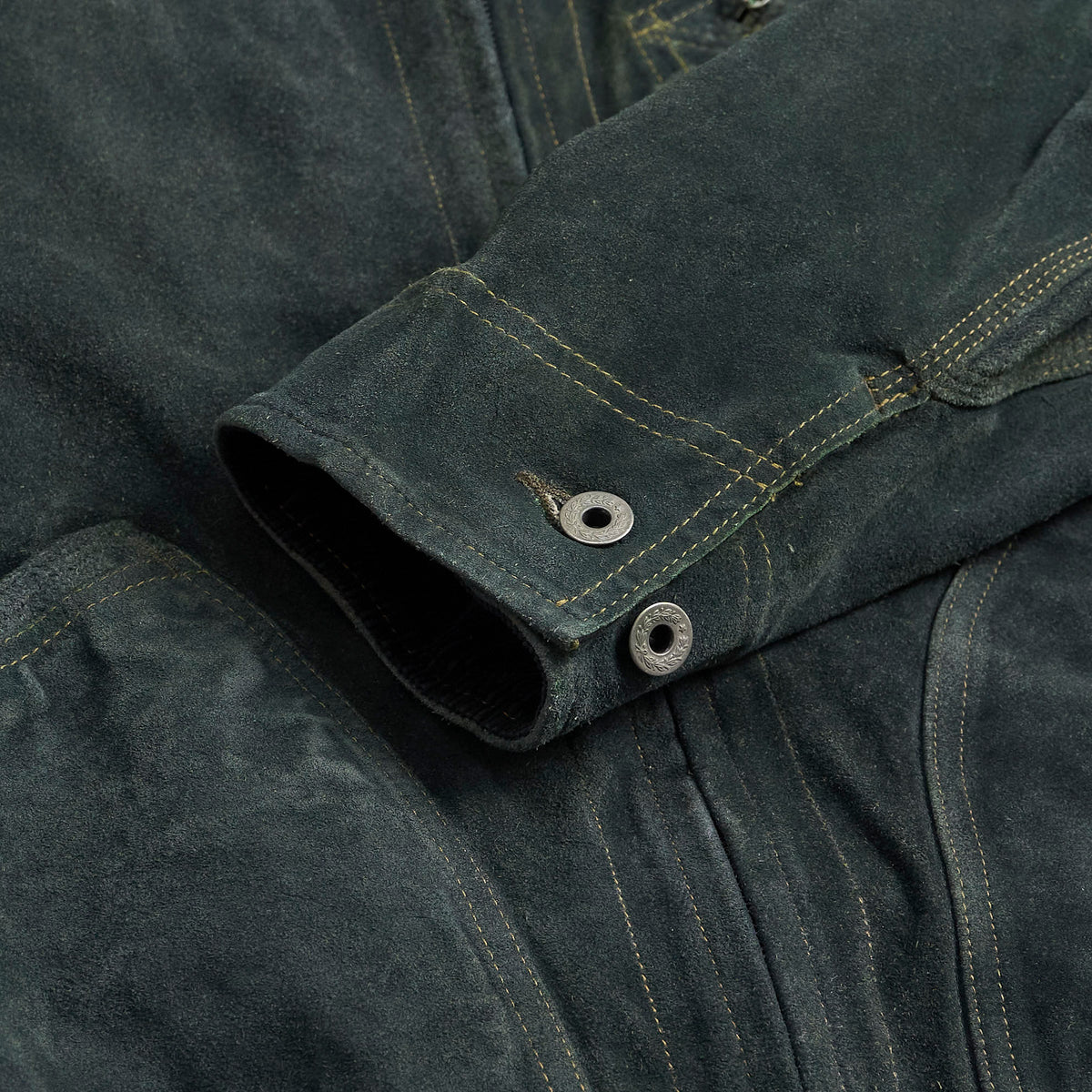 Double RL Chrysler Lined Leather Jacket