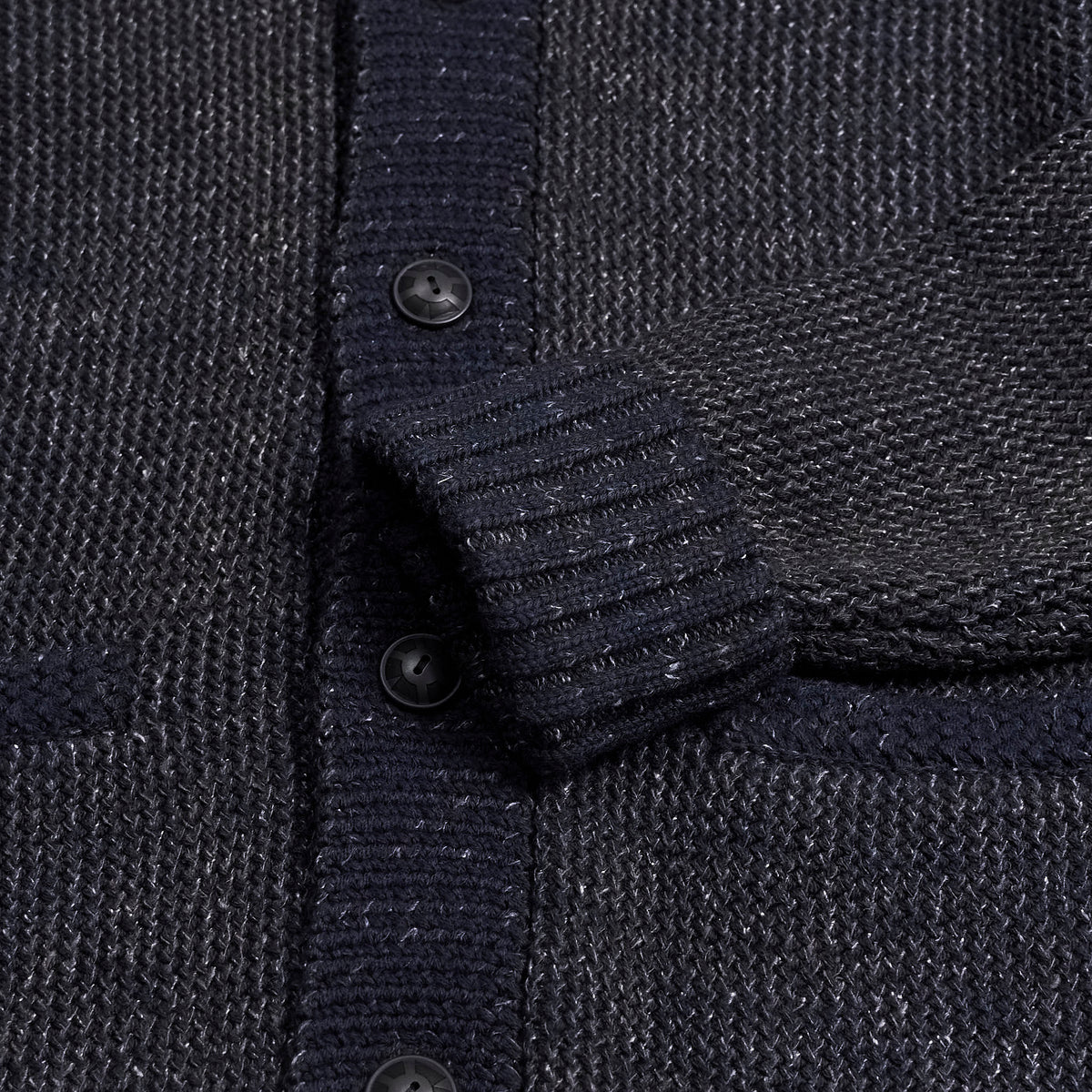 Double RL Shawl Collar Cardigan