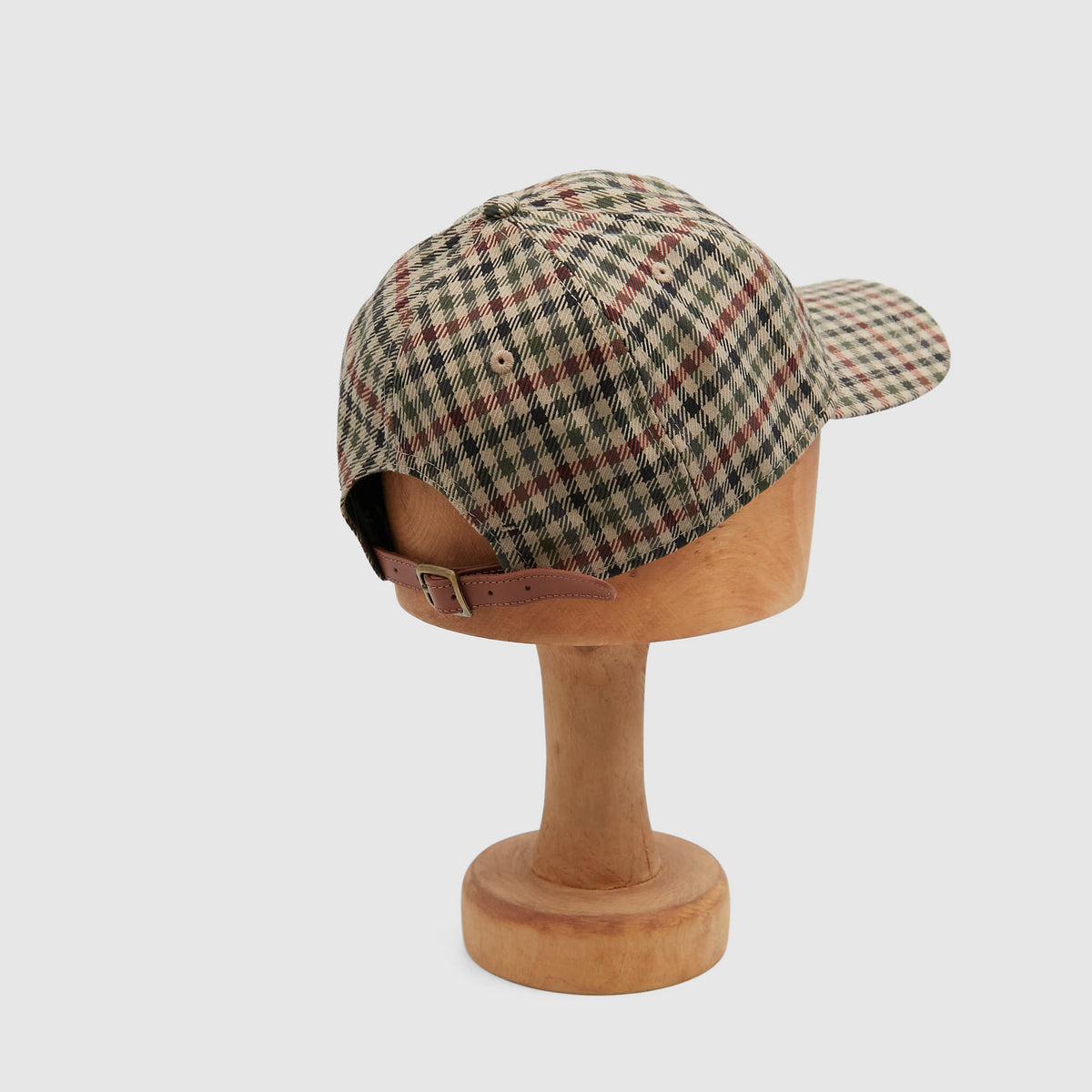 New Era 9Twenty Adjustable 6 Panel Plaid Cap