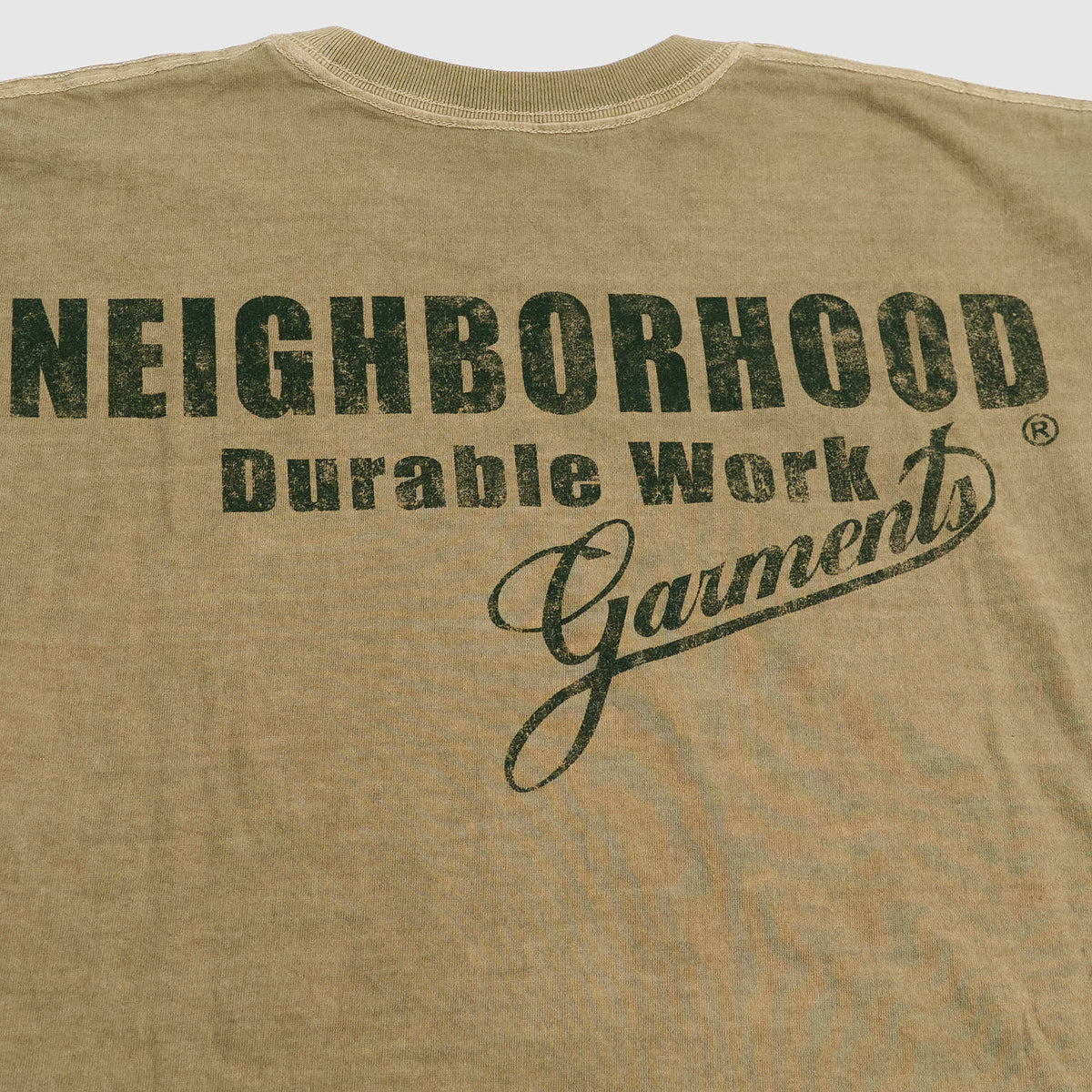 Neighborhood Printed Crew Neck "Service & Supply" T-Shirt
