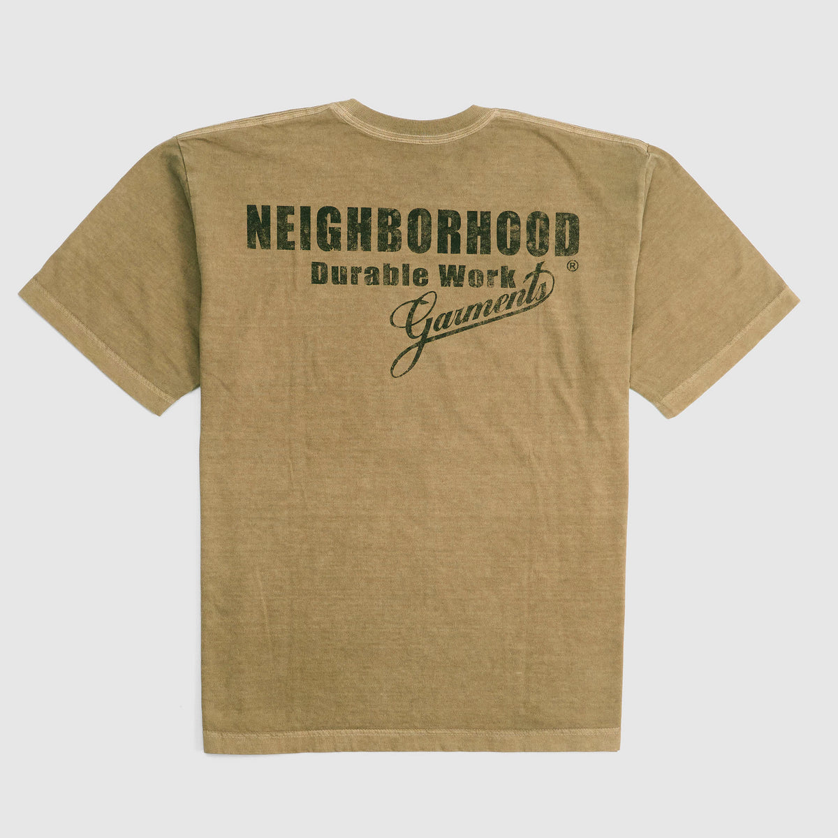 Neighborhood Printed Crew Neck "Service & Supply" T-Shirt