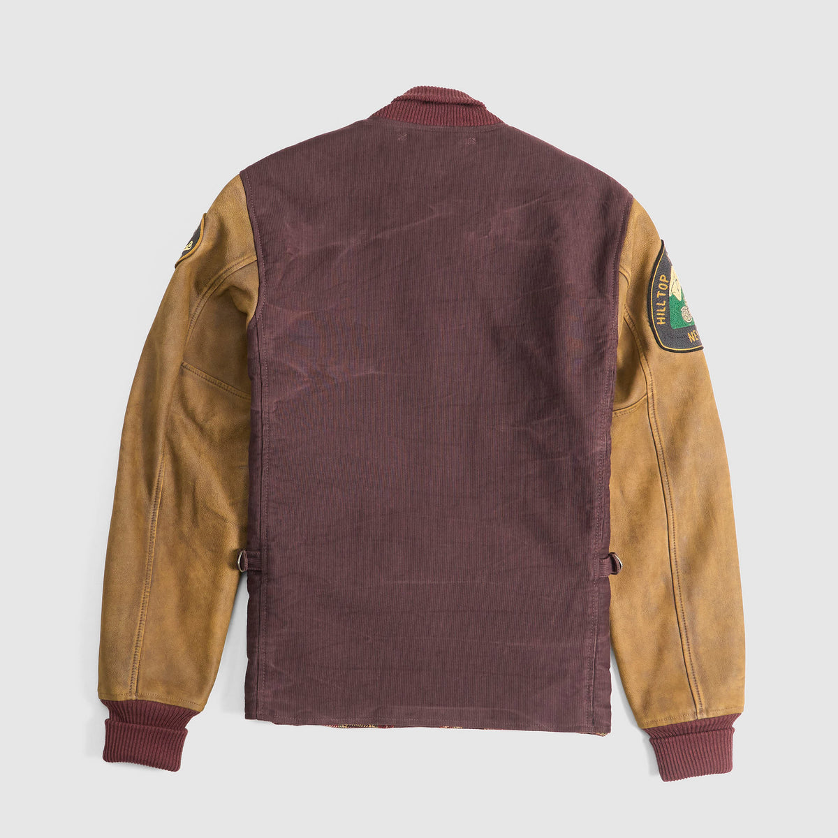 Double RL Motorcycle Hilltop Climbers Varsity Jacket